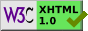 Valid XHTML 1.0